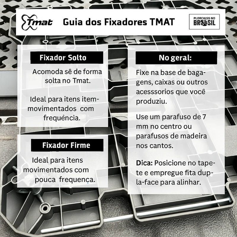 TMAT Fixadores Soltos ( 4 peças )